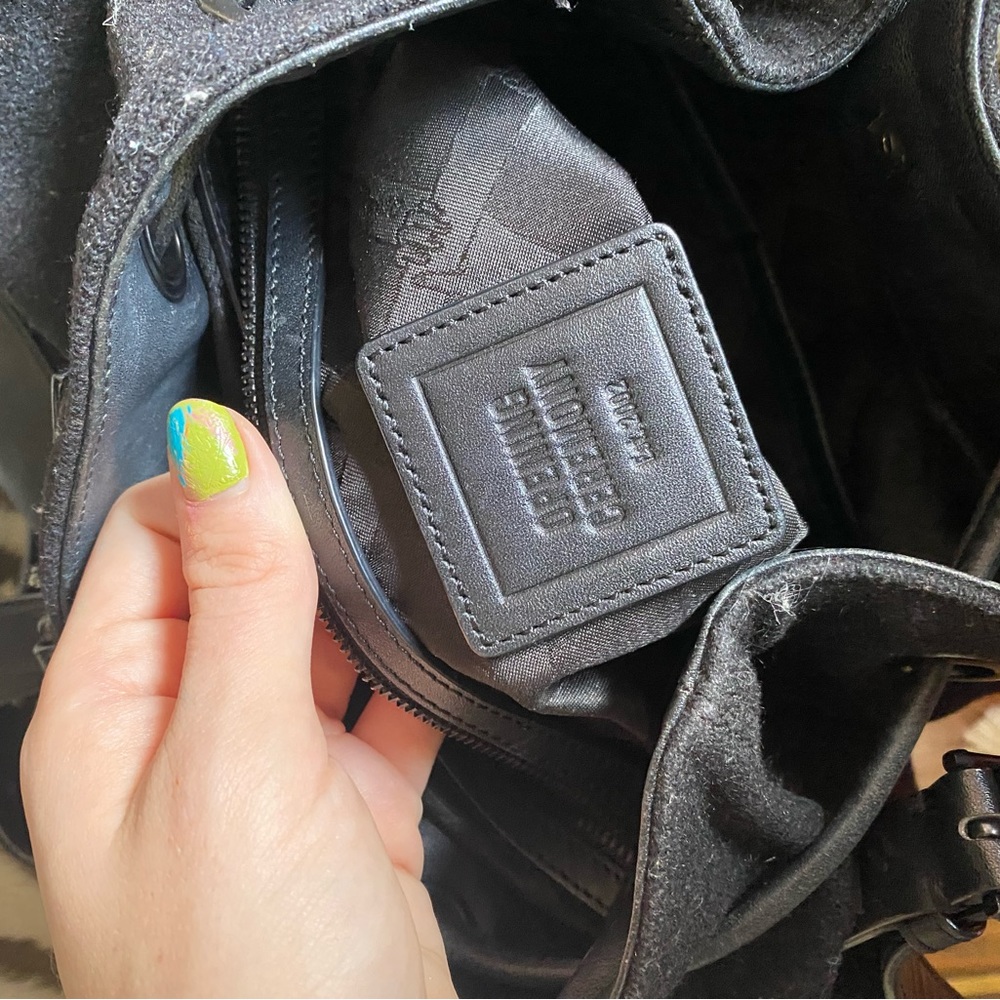 Opening Ceremony Wool Patch Backpack - image 2